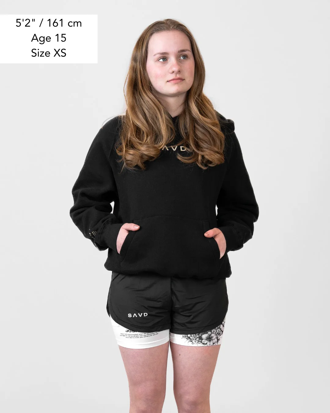 1 Peter 5:7 'Peaceful Trust' Girls Performance Shorts - Image 10