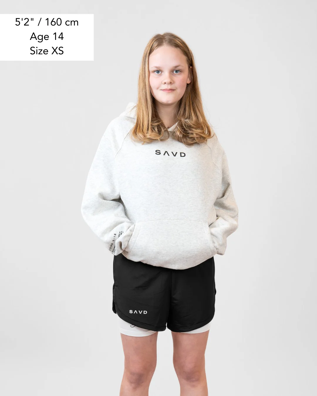 Psalm 139:14 'Wonderfully Made' Girls Performance Shorts - Image 10
